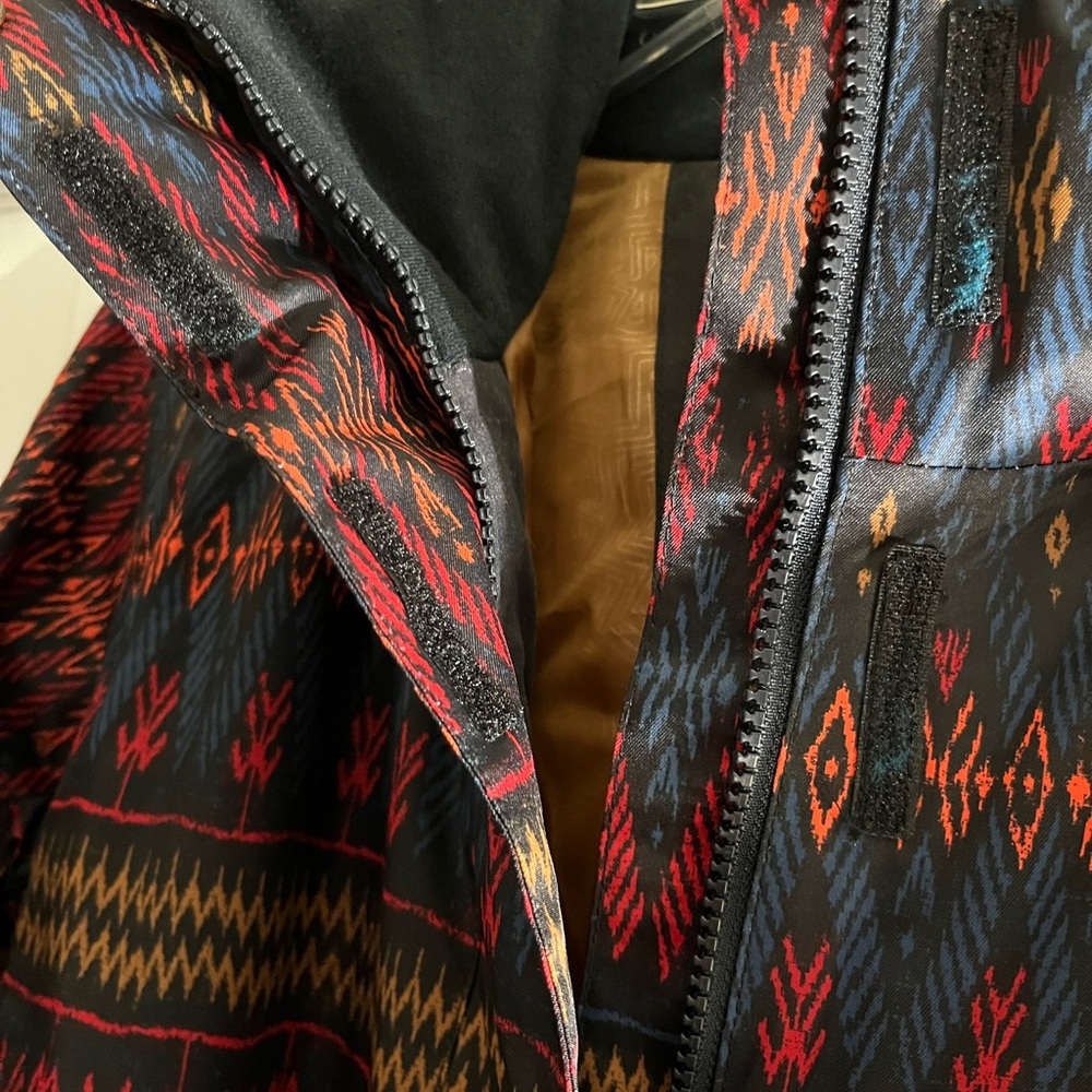 Roxy Multicolor Patterned Ski Jacket - image 4